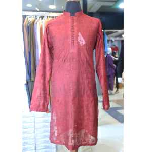 Self embroidery Kurta Pajama