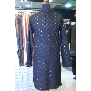 Self embroiderd Kurta Pajama